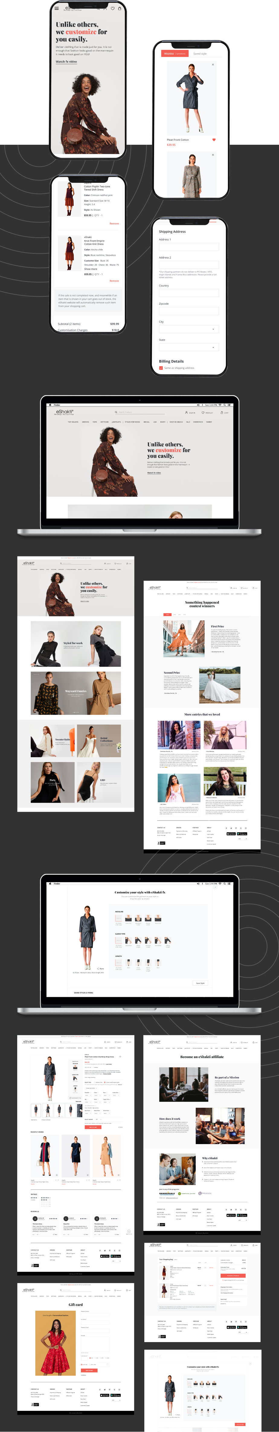 Curating intuitive shopping experience with eShakti