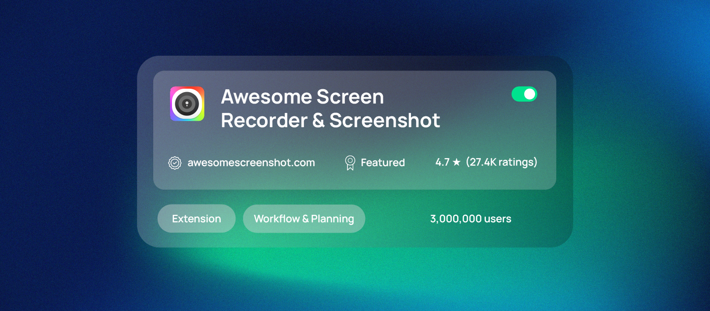 Awesome Screen Recorder & Screenshot