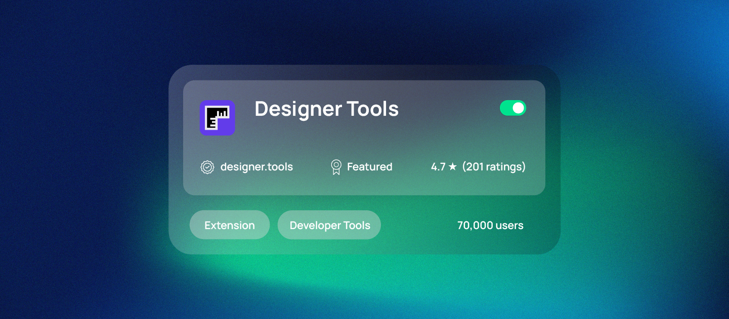 Designer tools