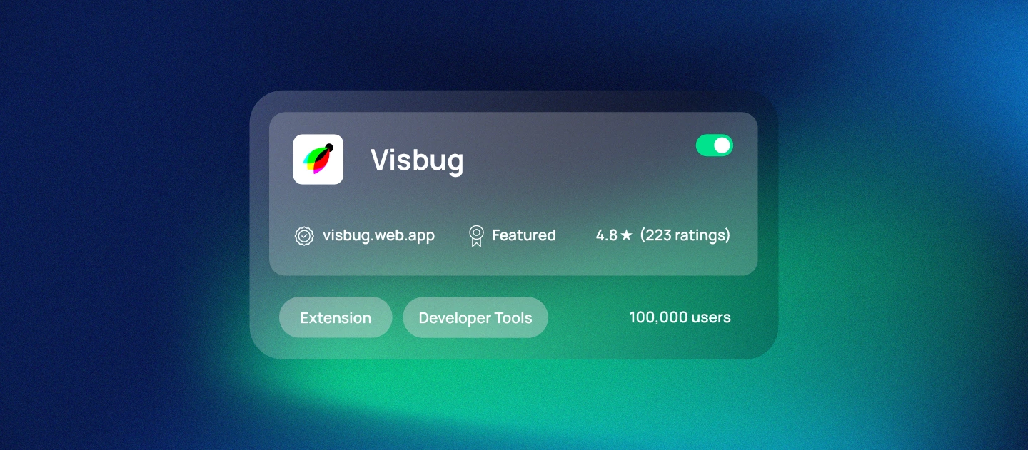 Visbug Chrome Extension