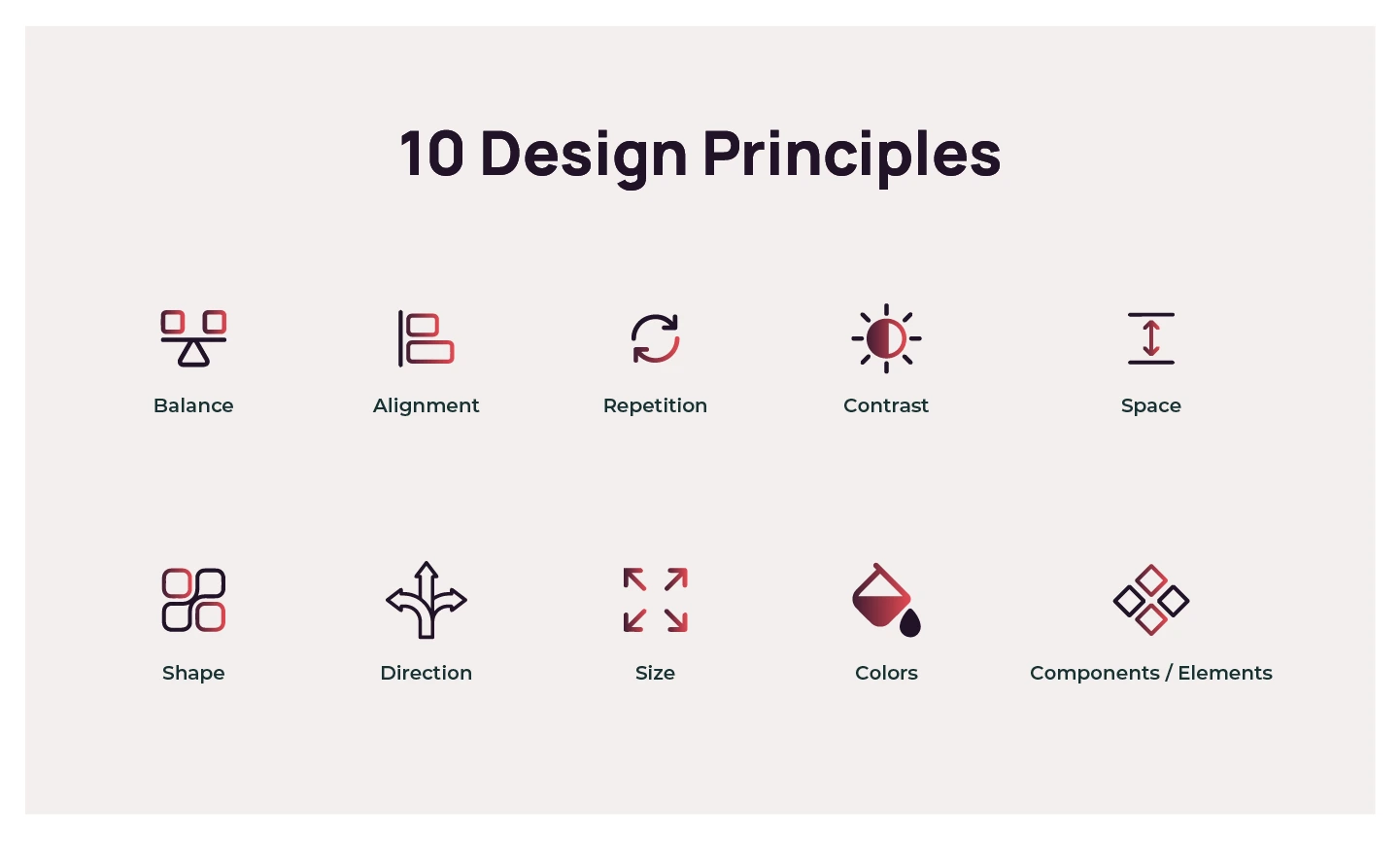 10 Design Principle