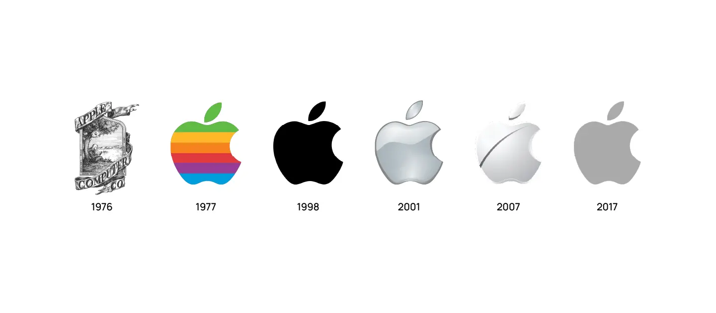 Simple logo Apple logo