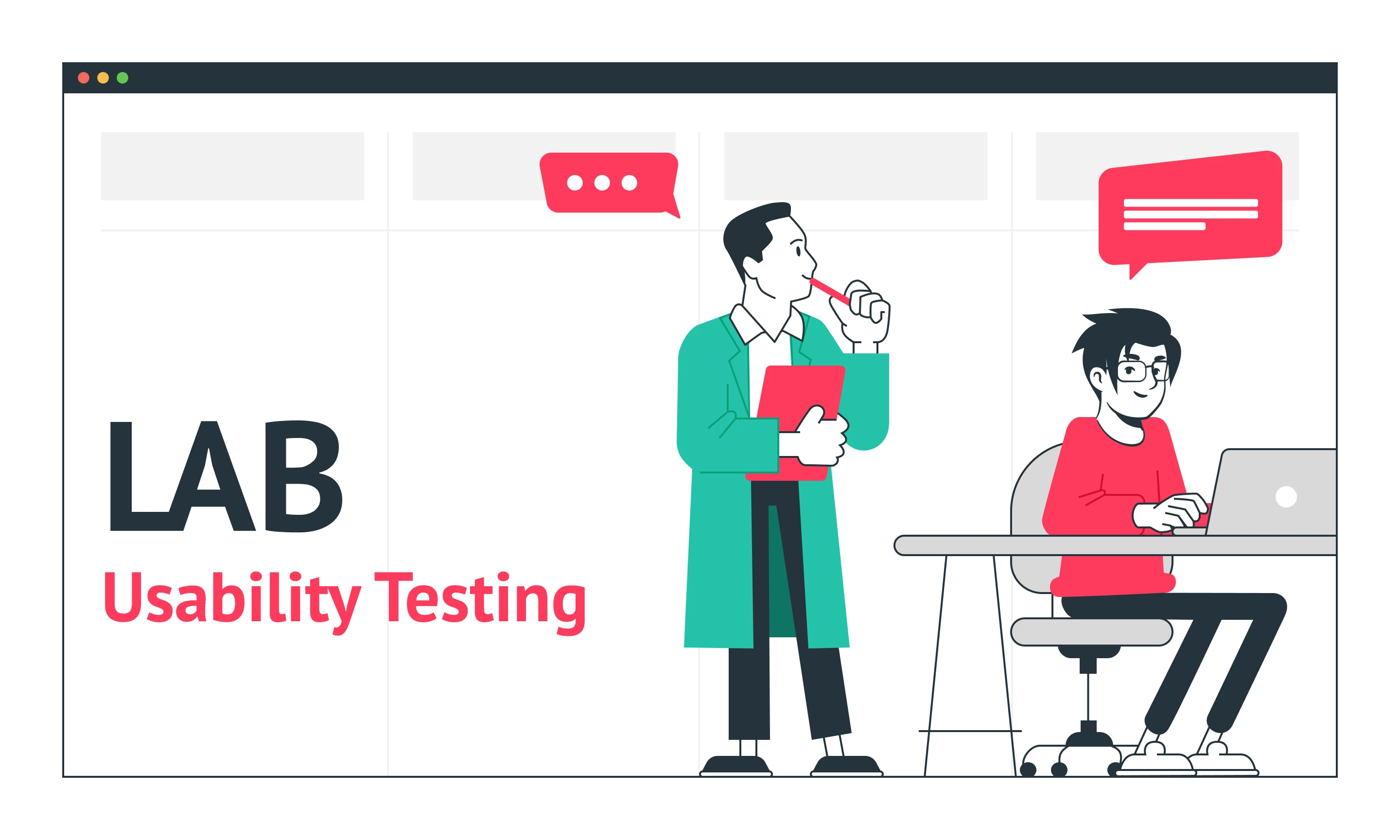 Lab usability testing