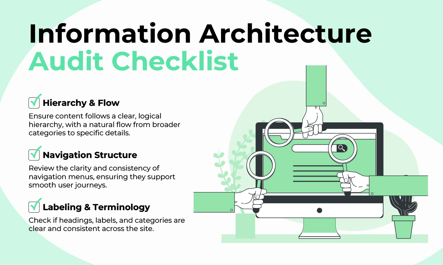 Information Architecture Audit Checklist