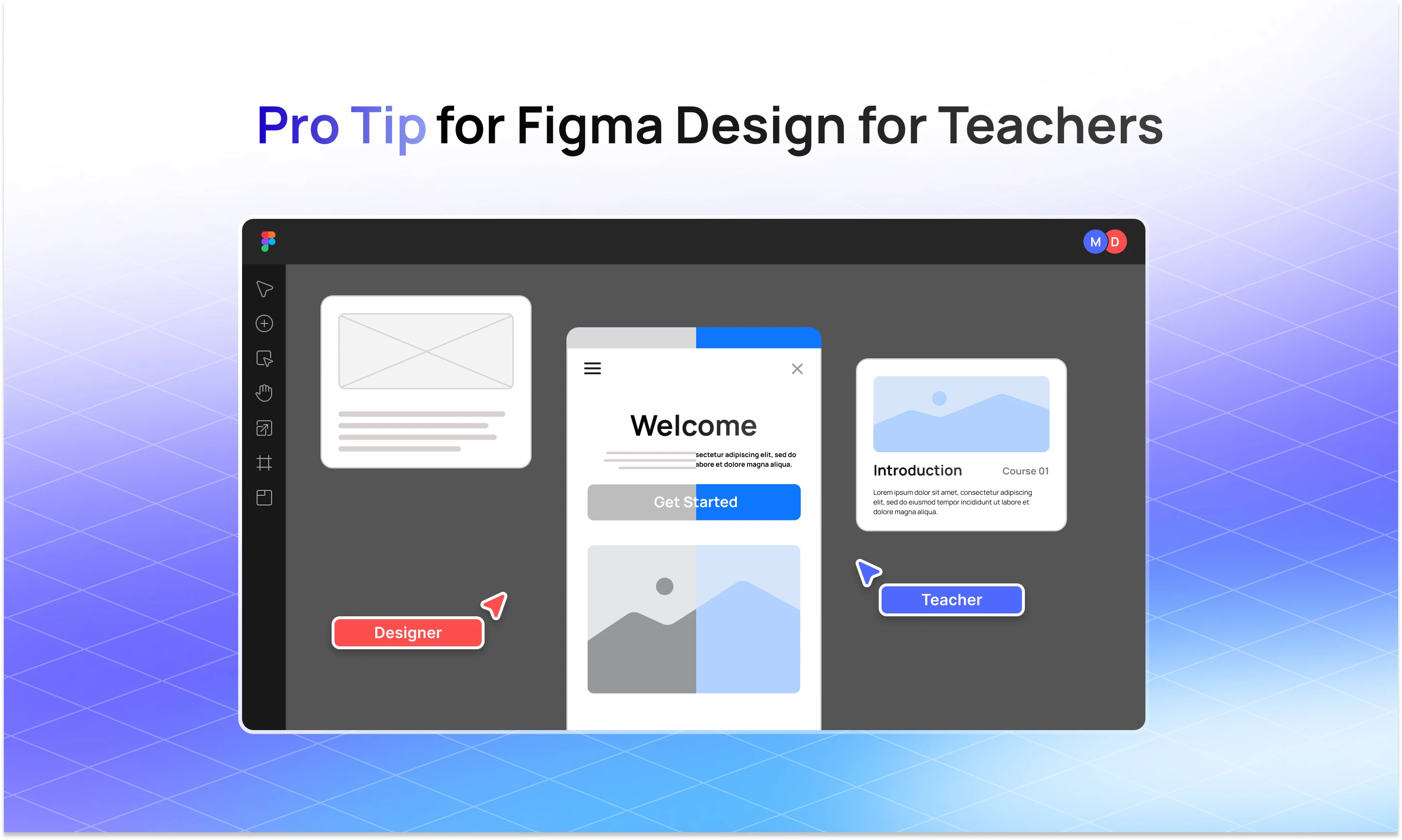 Online classroom UI