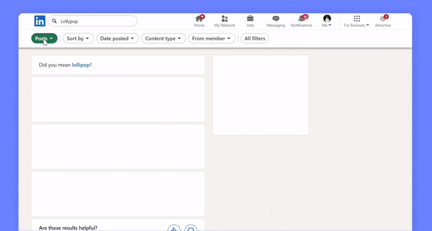 Live filtering - Filter UX Design