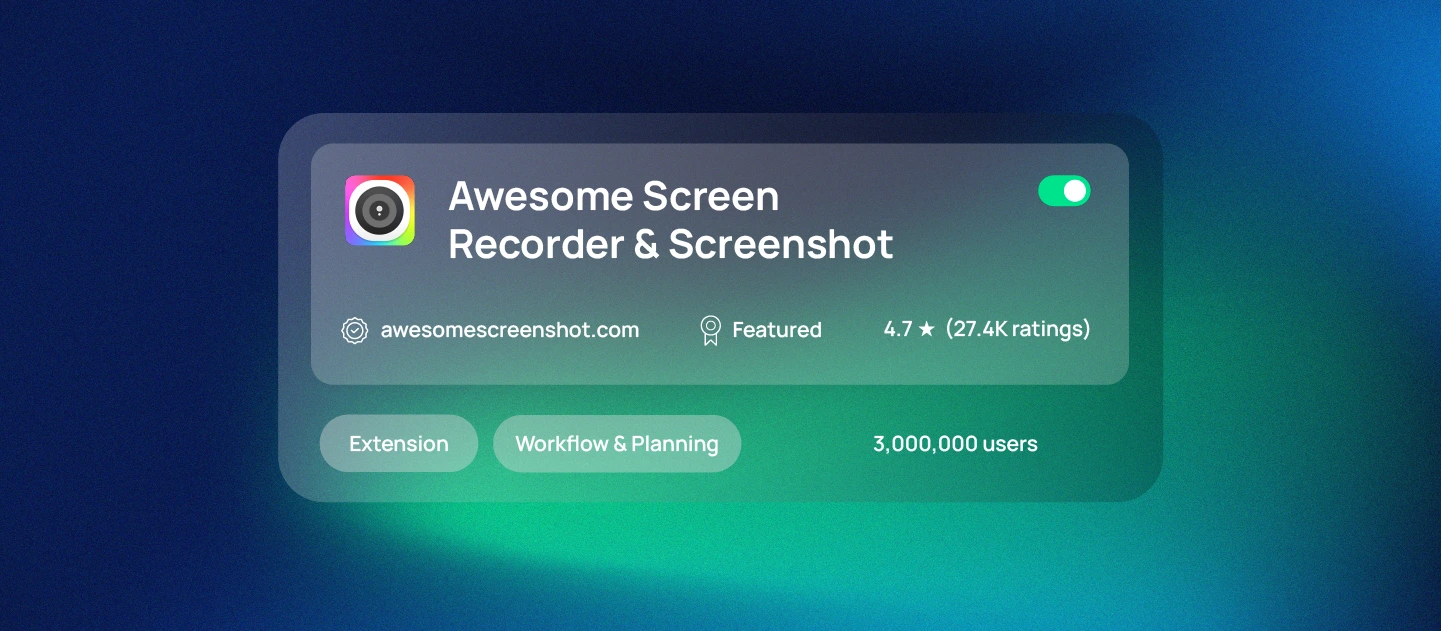 Awesome Screen Recorder & Screenshot