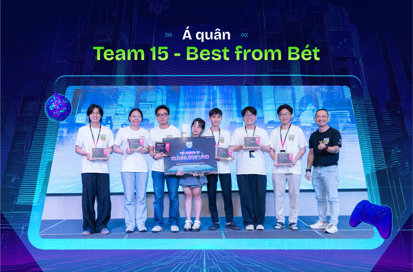 Á quân Lollypop Designathon 2025