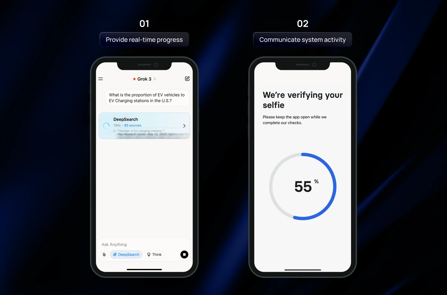 Manage User Expectations & Reduce Uncertainty