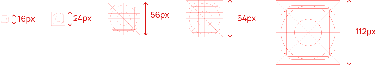 Icon size guide