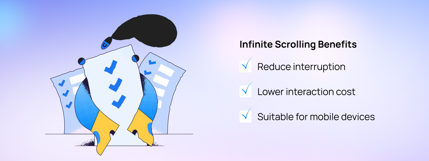 Infinite Scrolling Benefits
