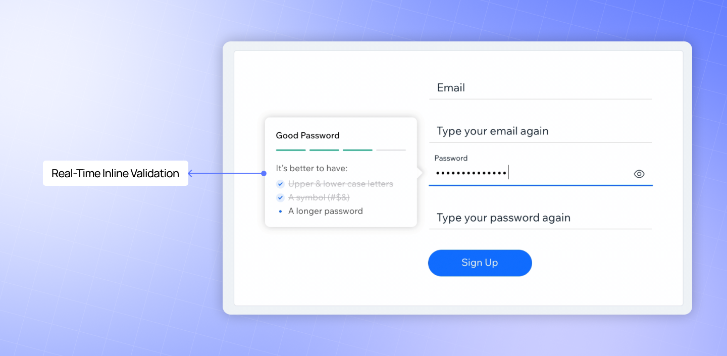Implement Real-Time Inline Validation